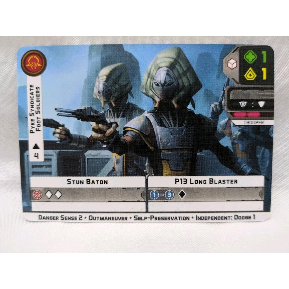 Star Wars Legion Pyke Syndicate Promo Card